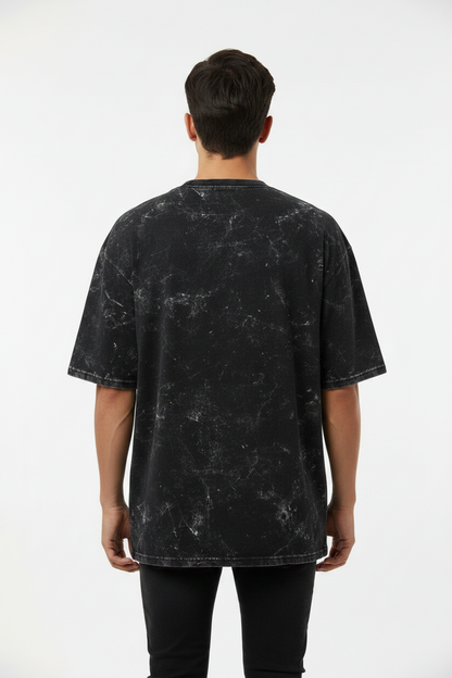 Unisex Acid Washed Oversized Tee