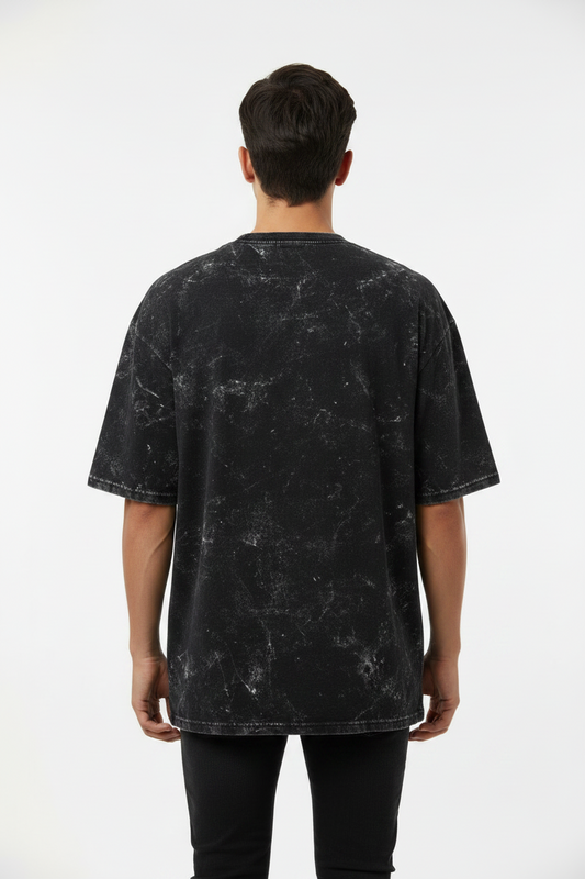 Unisex Acid Washed Oversized Tee